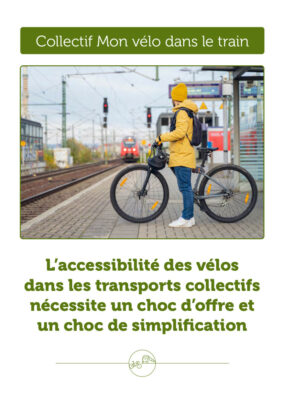 [Livre blanc] L’accessibilité des vélos dans les transports collectifs nécessite un choc d’offre et un choc de simplification