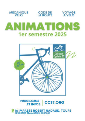 Animations au local du CC37 durant le 1er semestre 2025