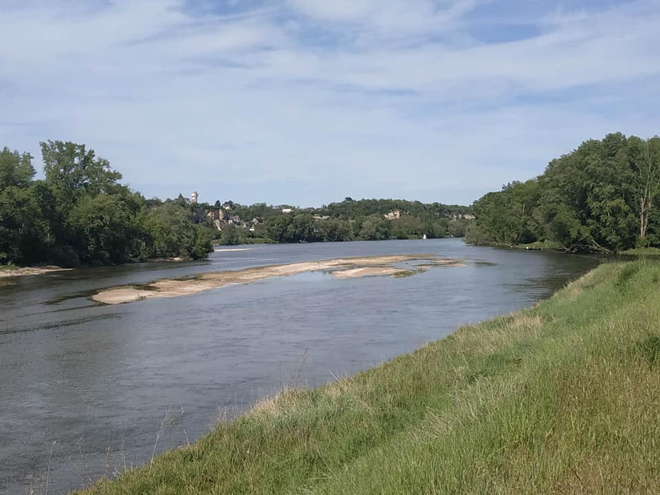 La Loire, entre Amboise et Tours.