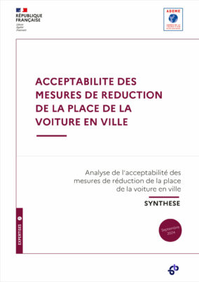 [ADEME] Acceptabilité des mesures de réduction de la place de la voiture